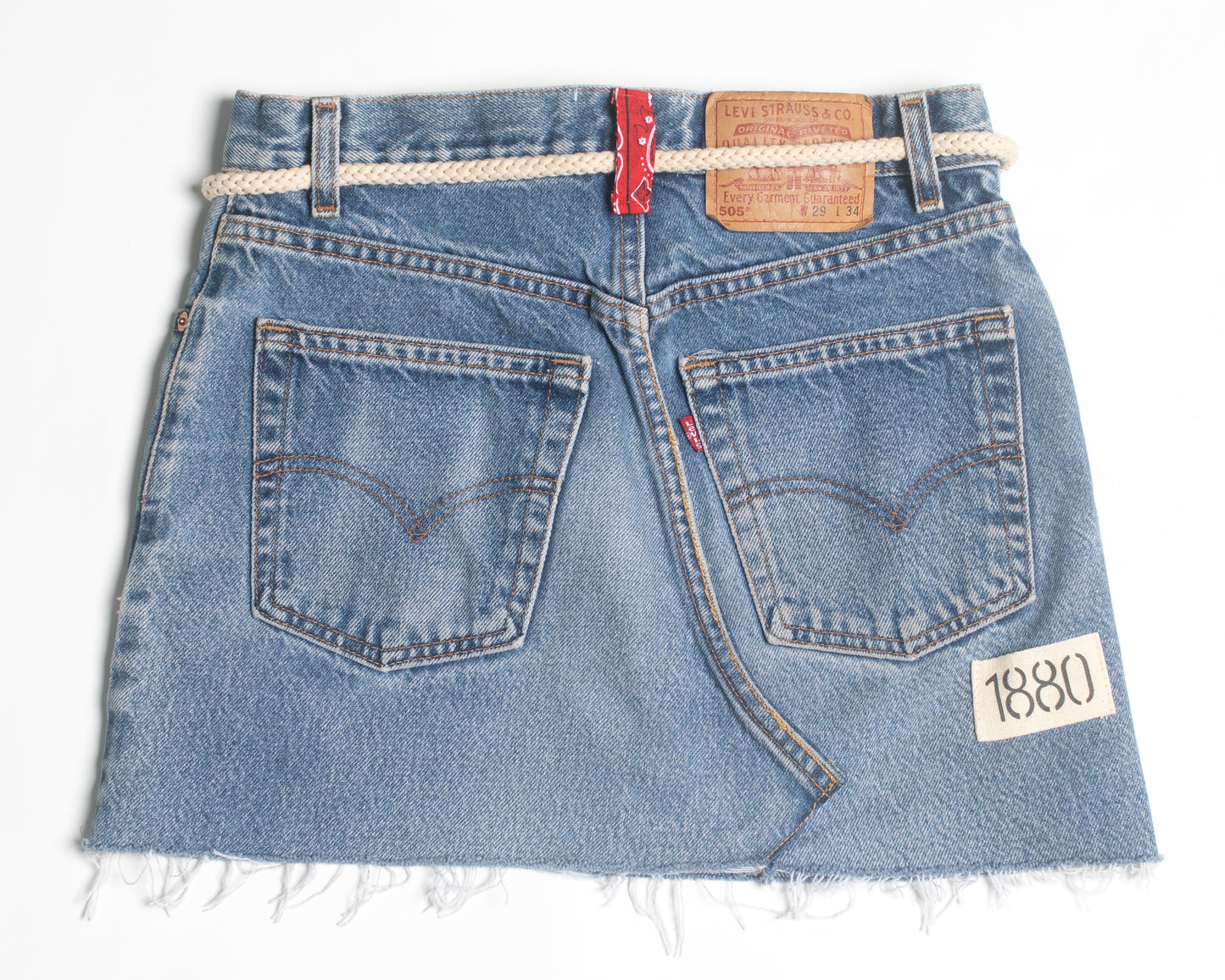 Archive Mini Denim Skirt