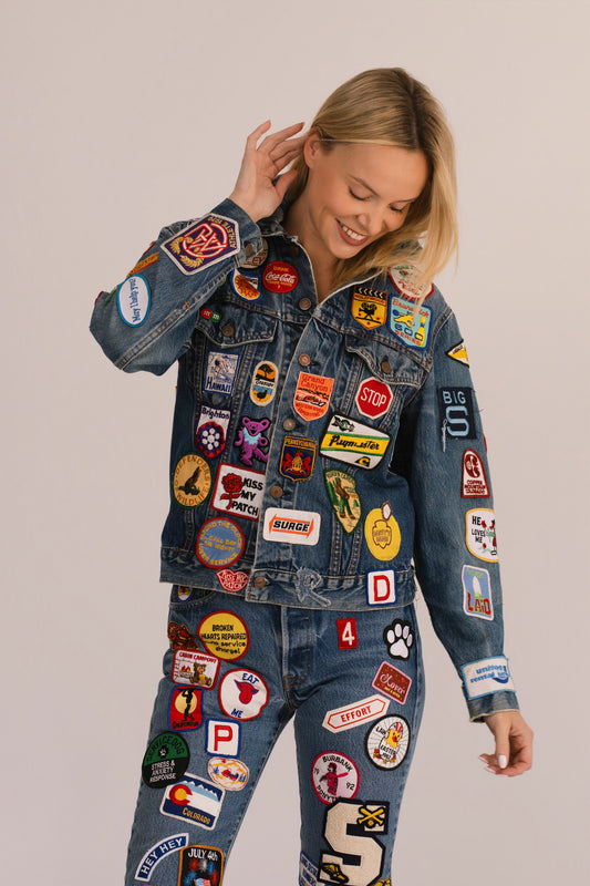All Patched Up Denim Trucker Jacket