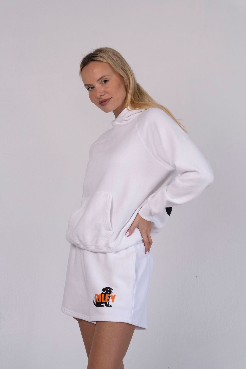 Dog Days Sweatshort White SHIPS JUNE 15TH