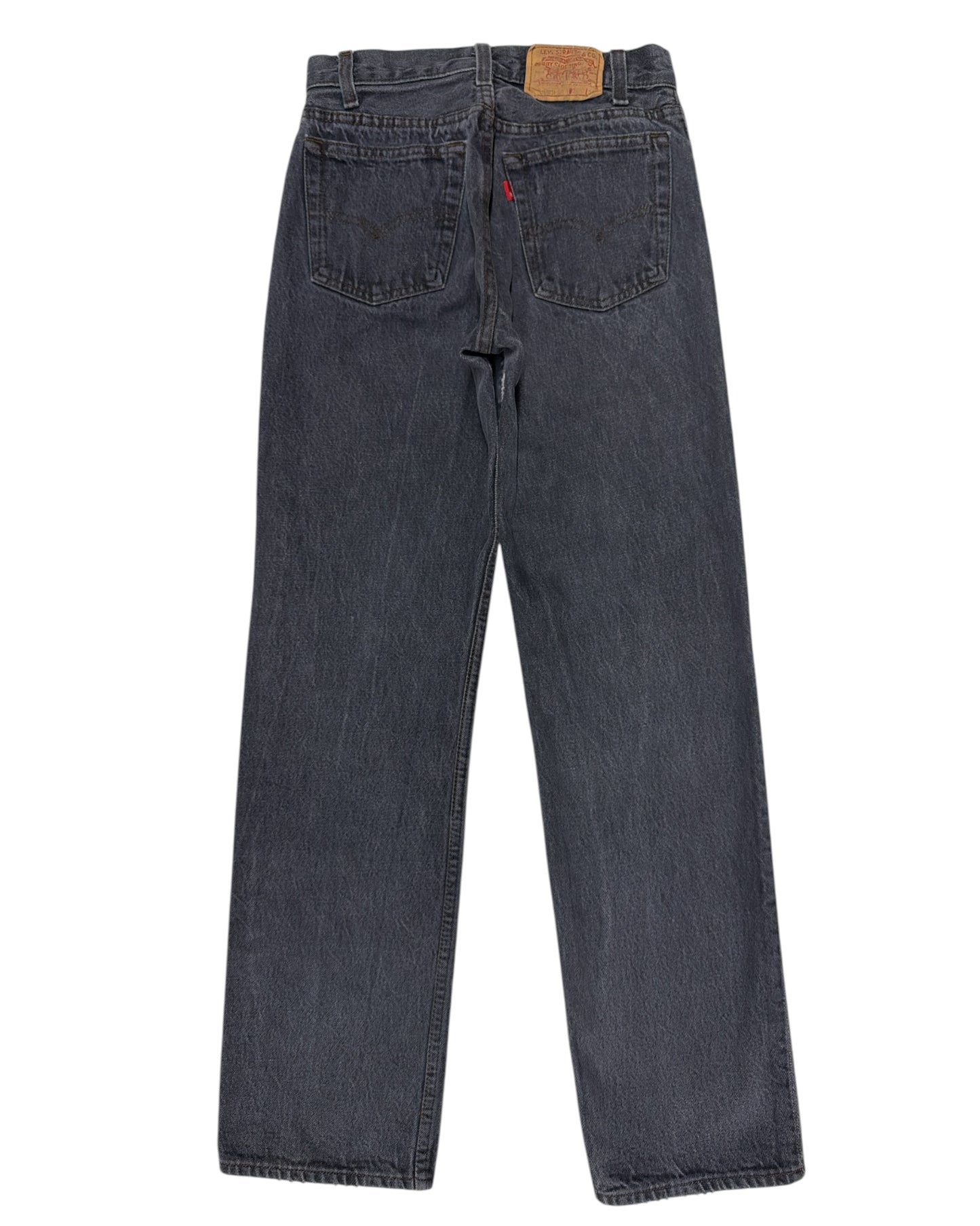 Black 80s Levi's 501 Student Fit