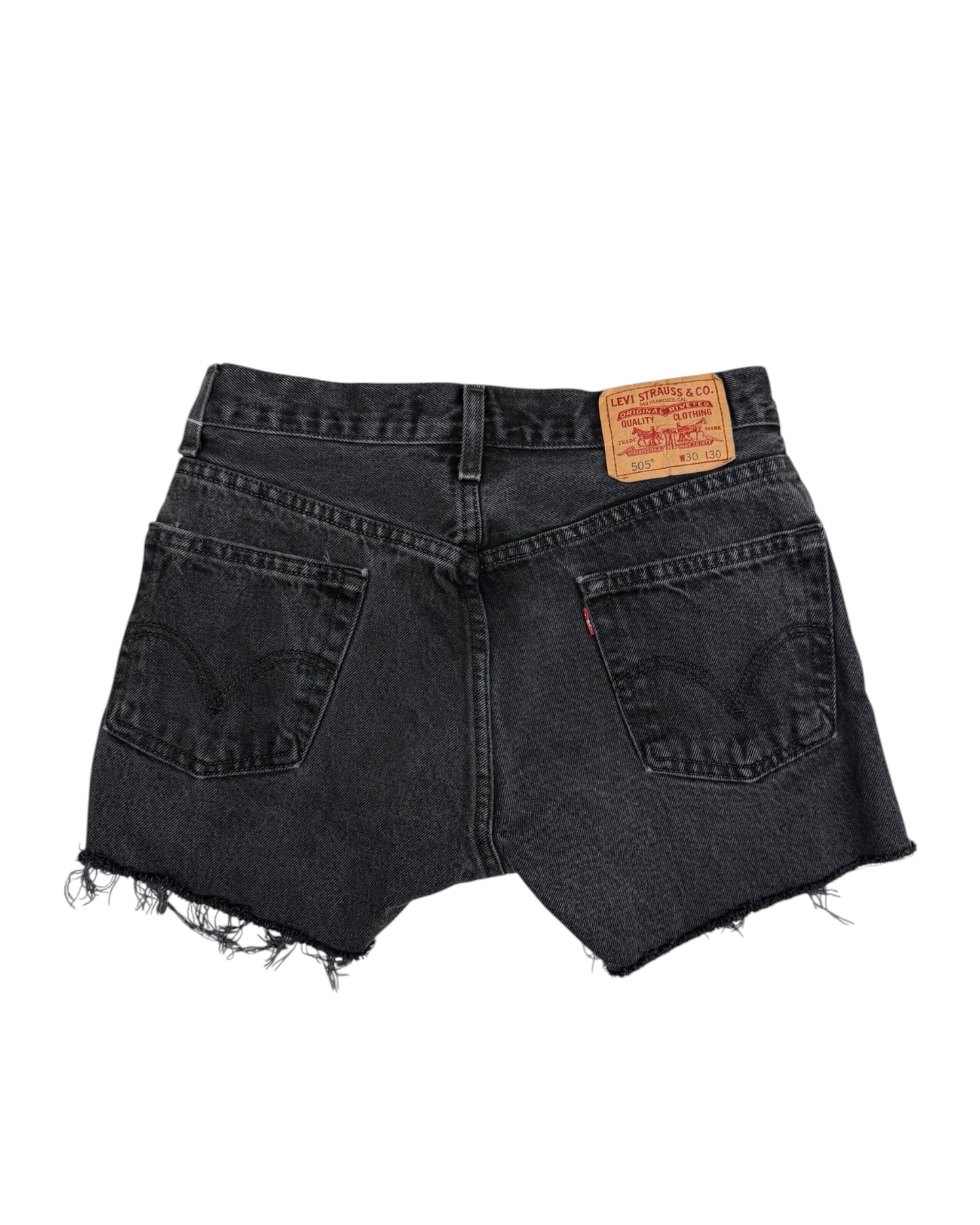 Black 90s Levi's 501 Shorts