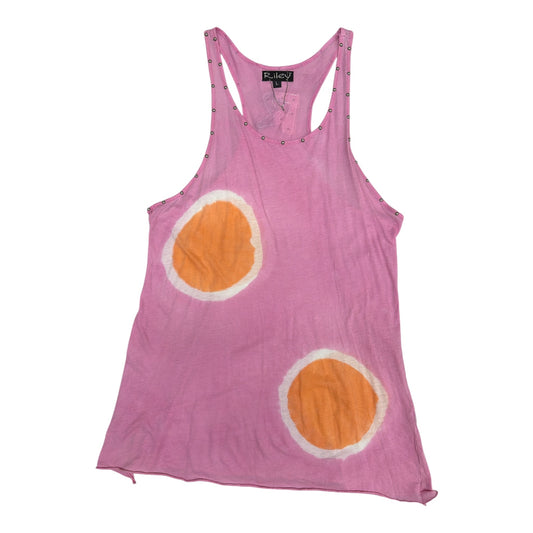 Vintage Thin Jersey Tie Dye Treated + Studded Tank Top