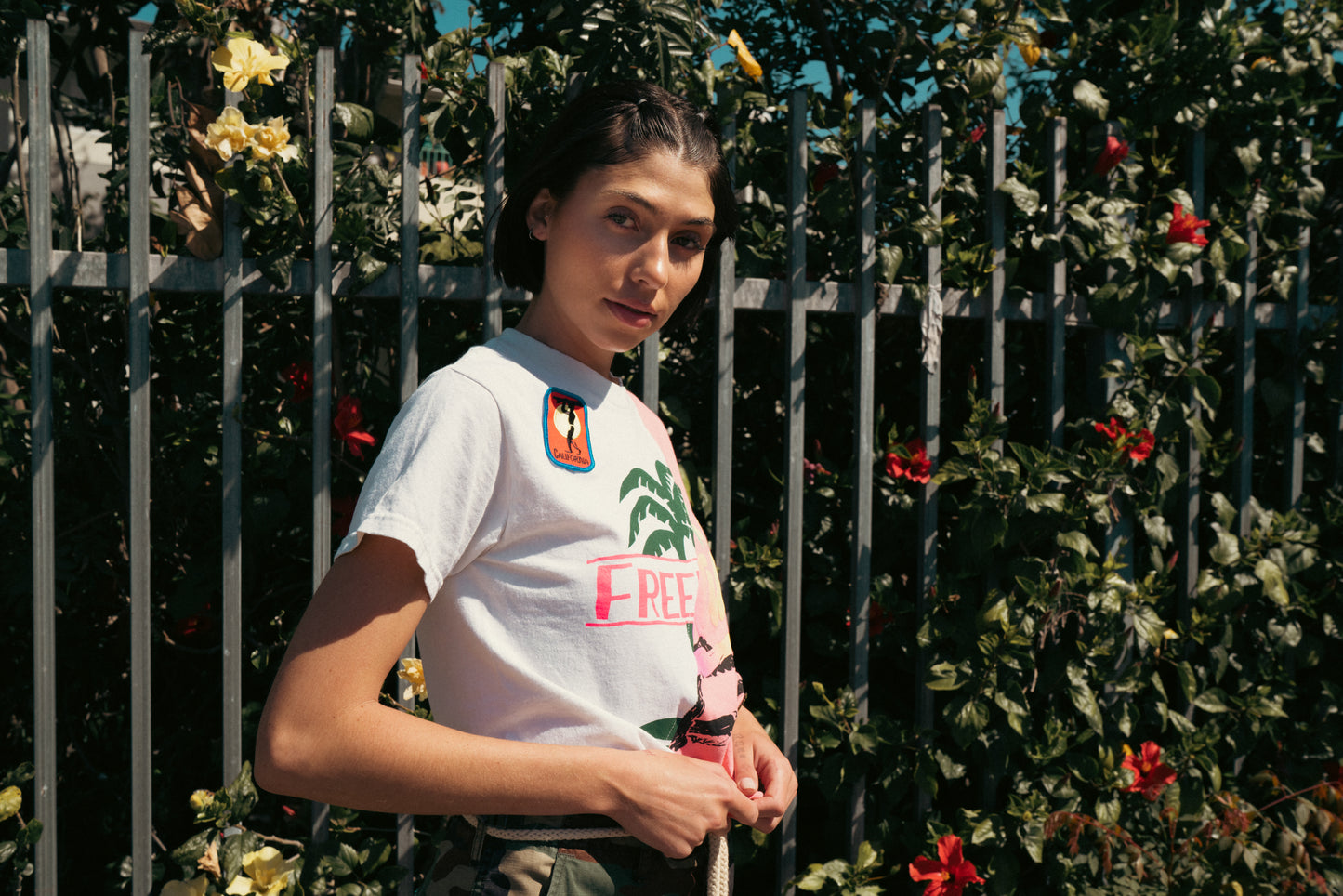 Split Travel Tee