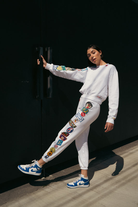 Only One All Patched Up Sweatpants