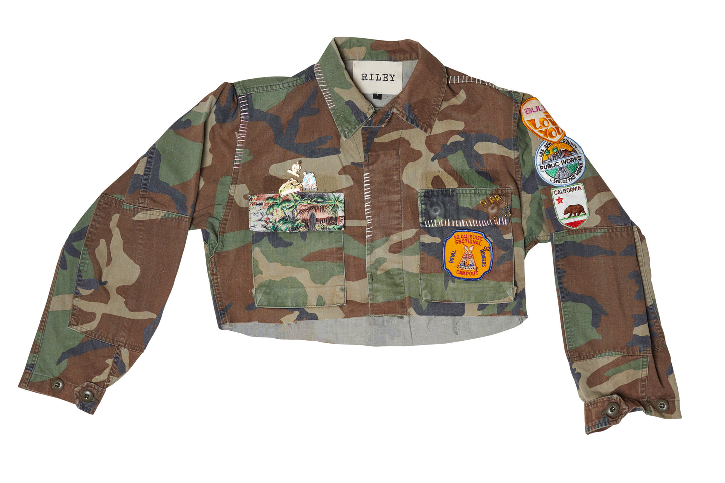 Hawaiian Florist Camo Jacket