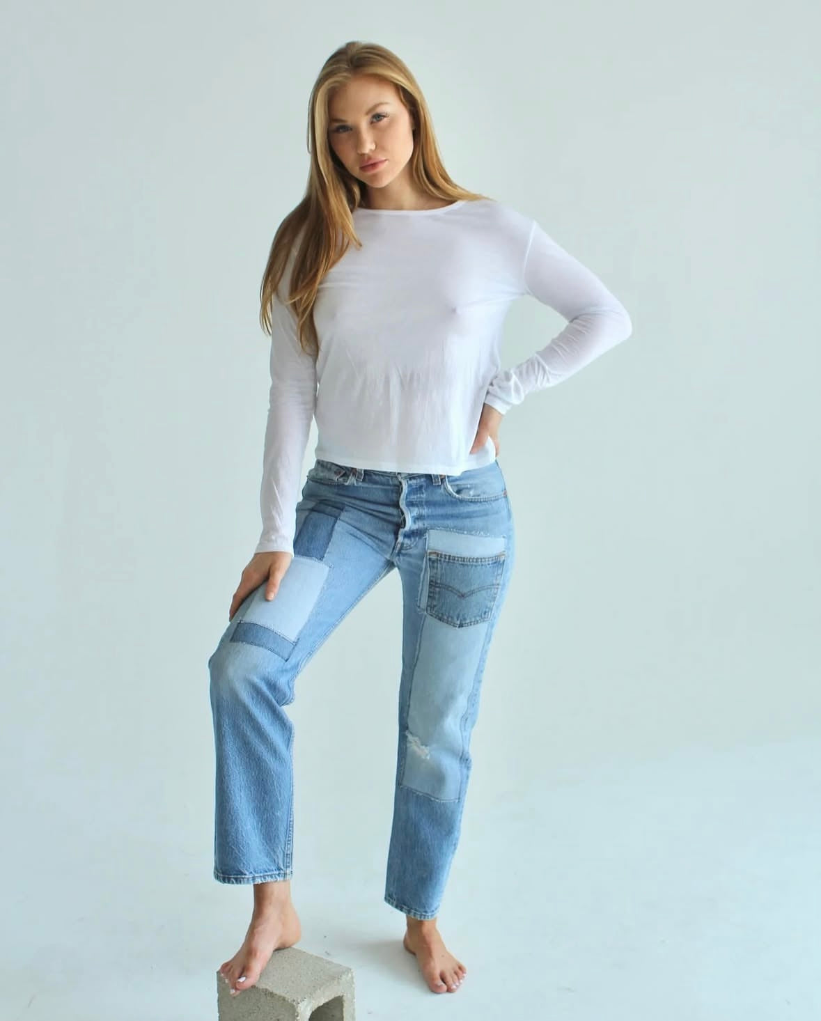 Denim Piecey Jean