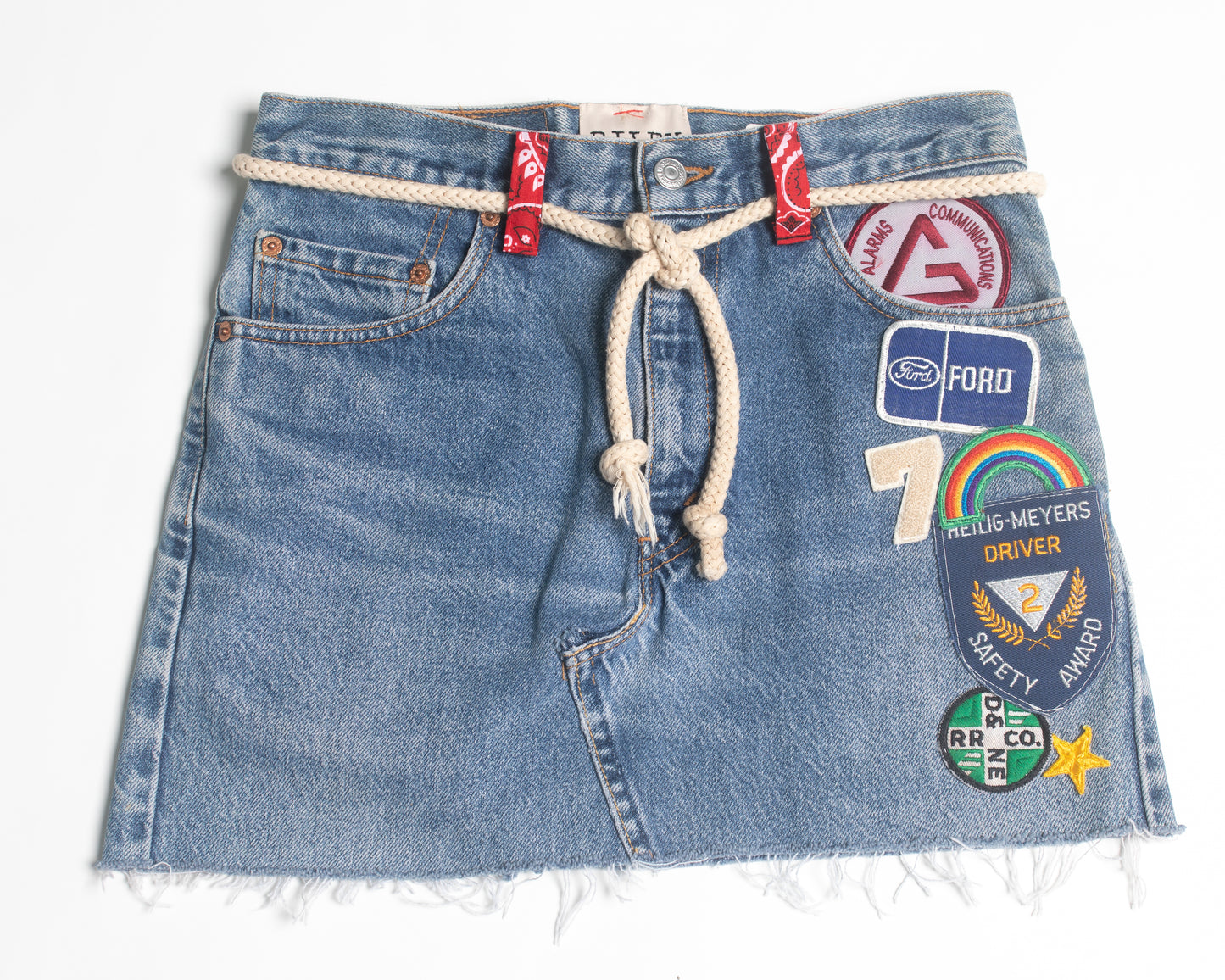 Archive Mini Denim Skirt