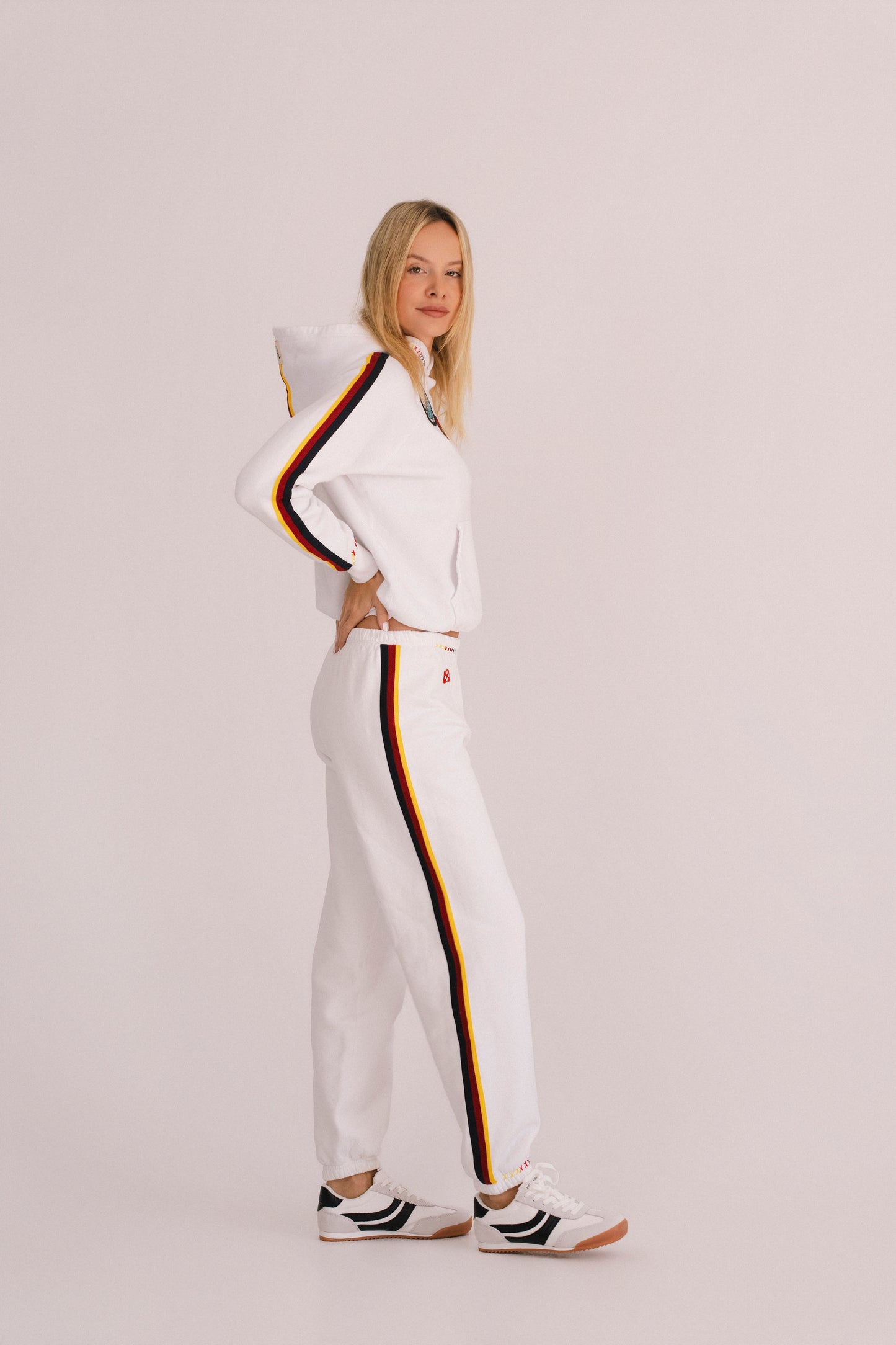 The Patchwork Track Sweatpants