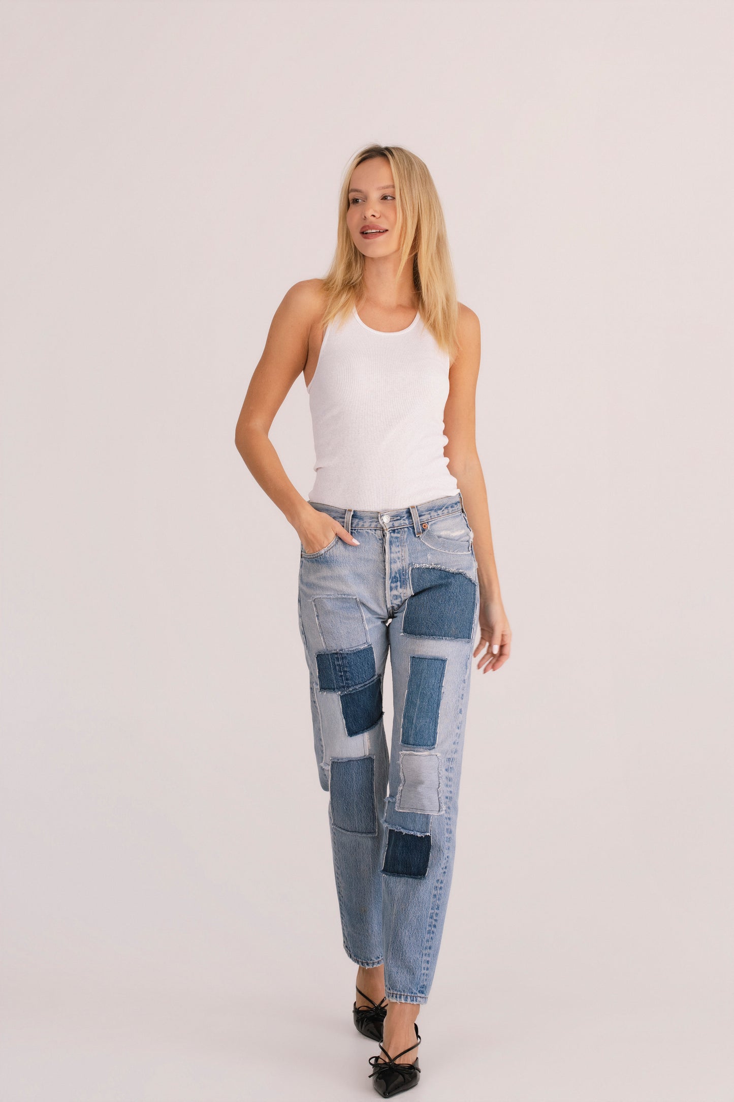 Archive Patchwork Jeans