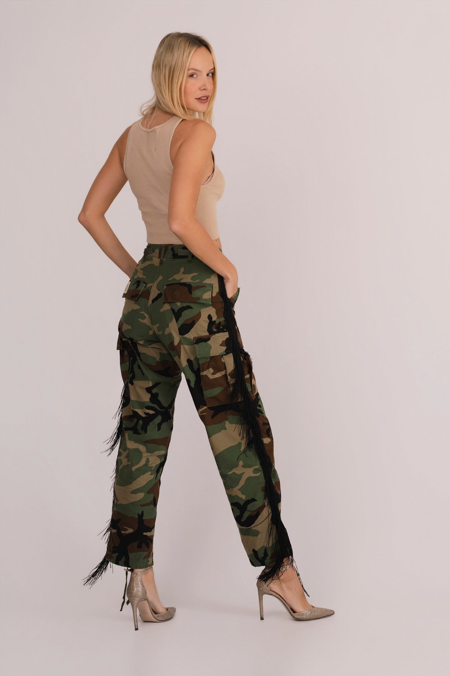 Riley Fringe Camo Field Trousers