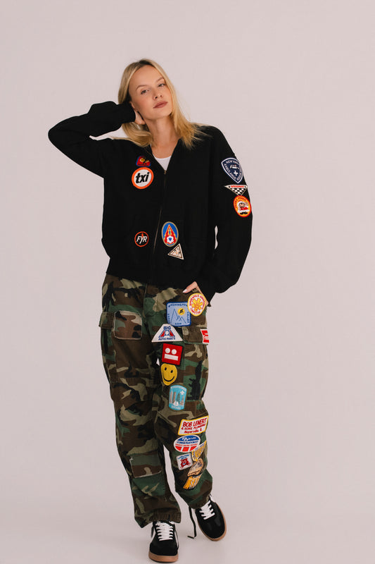 All Patched Up Camo Trousers