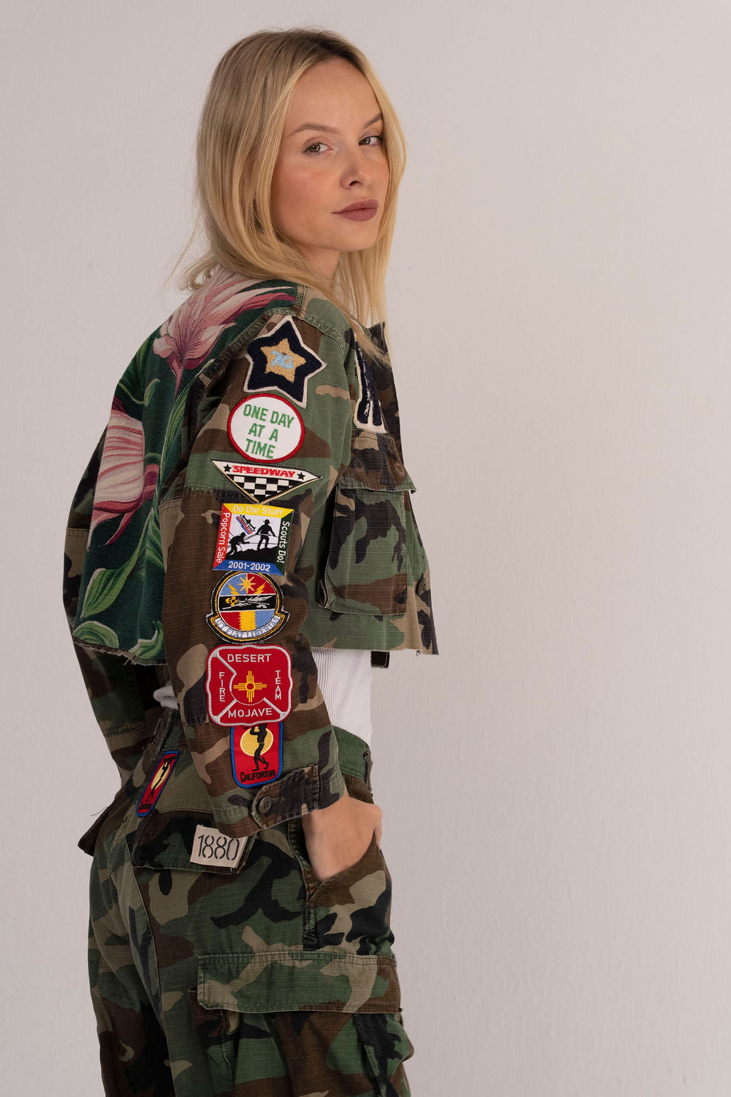Collector's Patched Camo Jacket