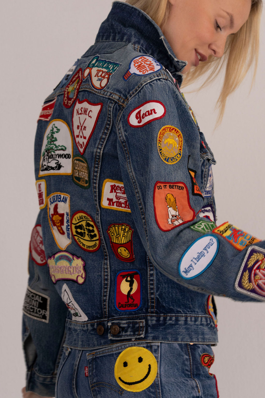 All Patched Up Denim Trucker Jacket