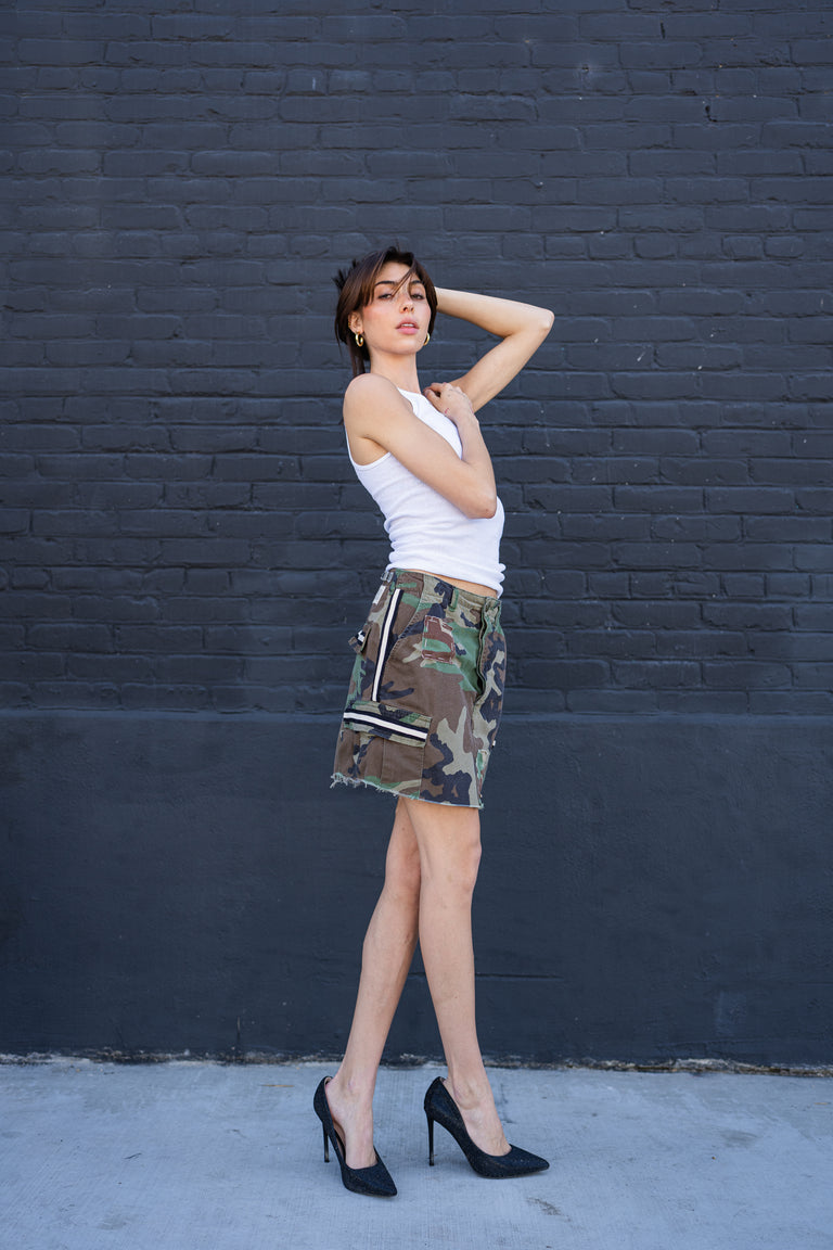 Urban Camo Mini Skirt