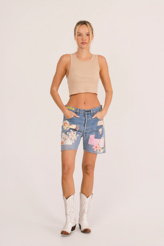 Canyon County Cut Off Denim Shorts