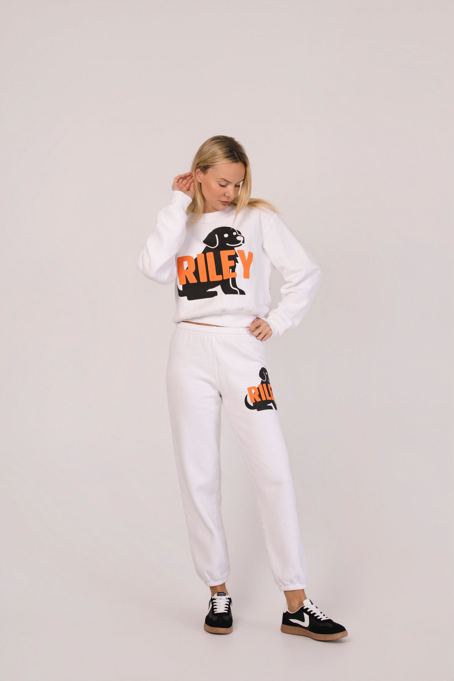 Dog Days Sweatpants White SHIPS JUNE 15TH