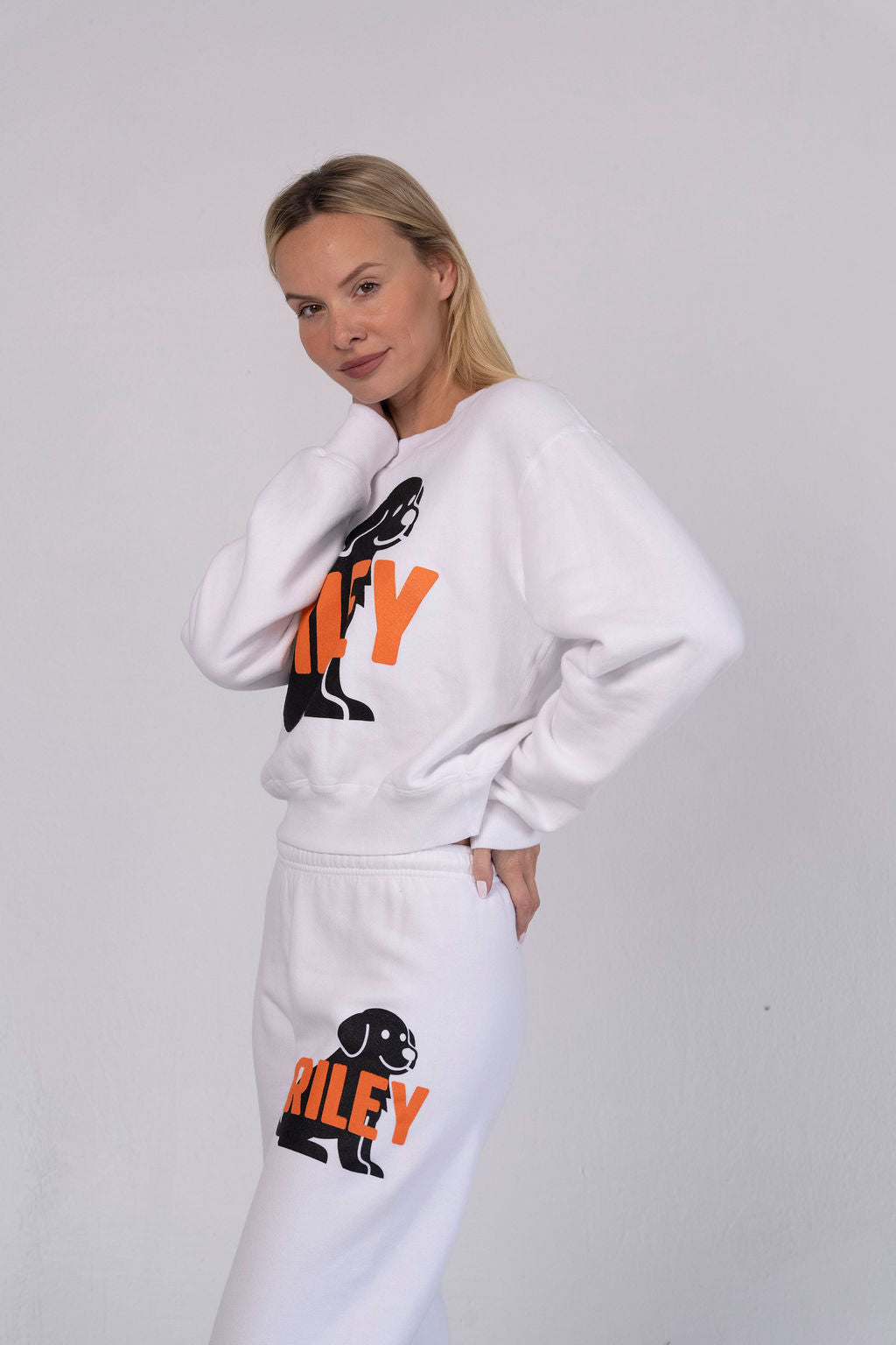 Dog Days Sweatpants White SHIPS JUNE 15TH