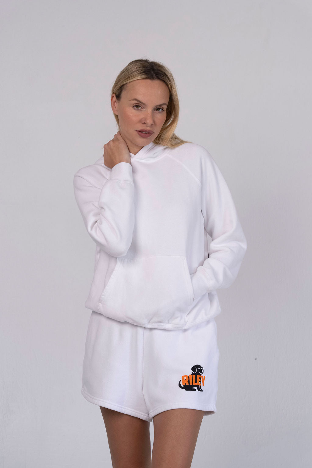 Dog Days Sweatshort White SHIPS JUNE 15TH