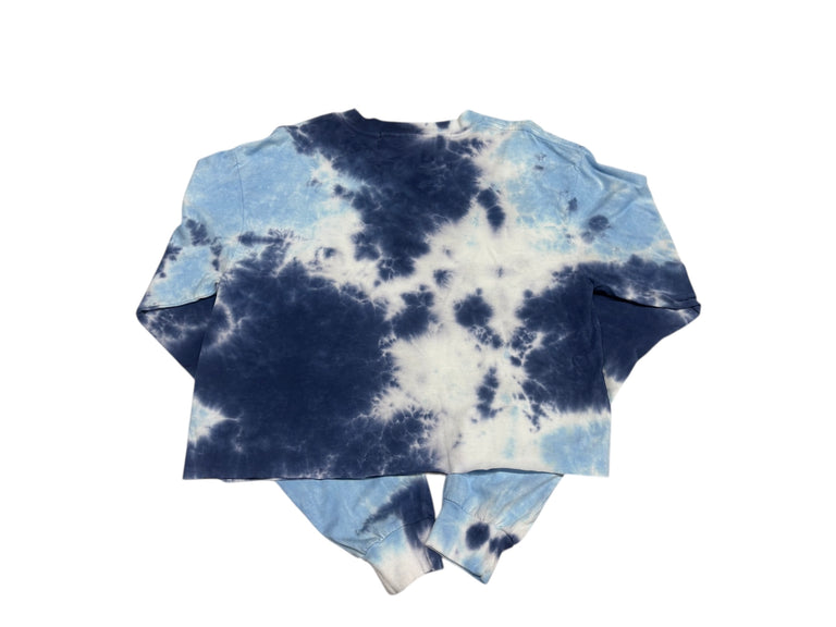 Aqua Spill Long Sleeve Cotton Shirt