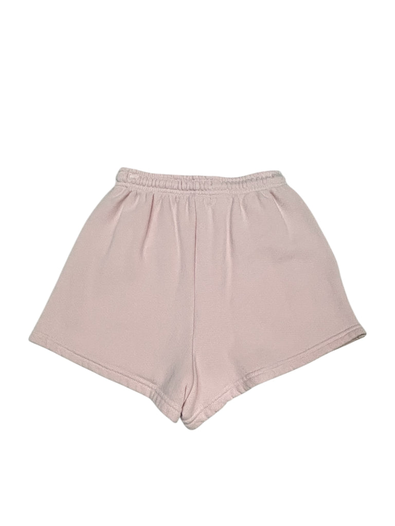 Bubblegum Stitched Sweatshorts