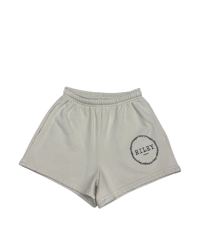 "Riley" Sweatshort in Cream