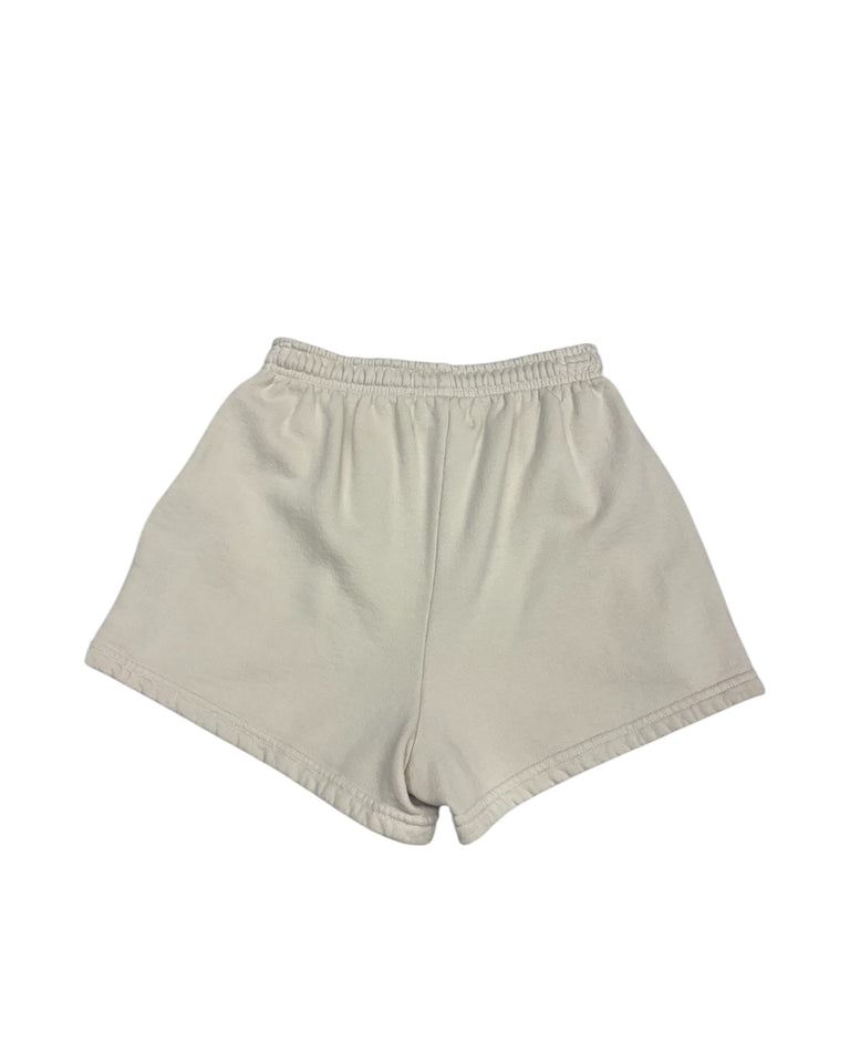 "Riley" Sweatshort in Cream
