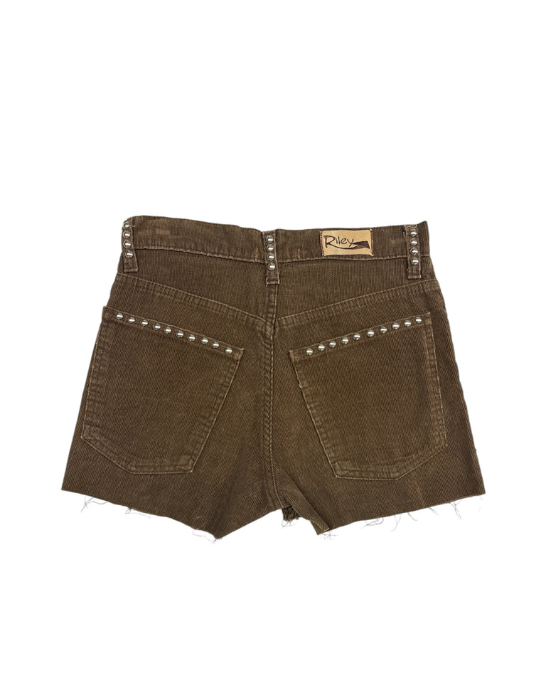 Western Chocolate Courd Short