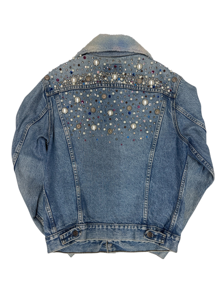Bedazzled Denim Trucker Jacket