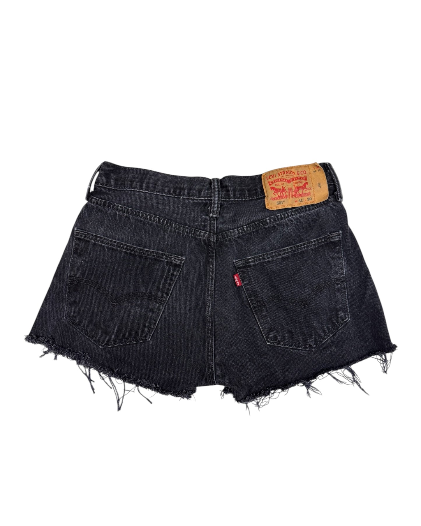 Black 90s Levi's 501 Shorts