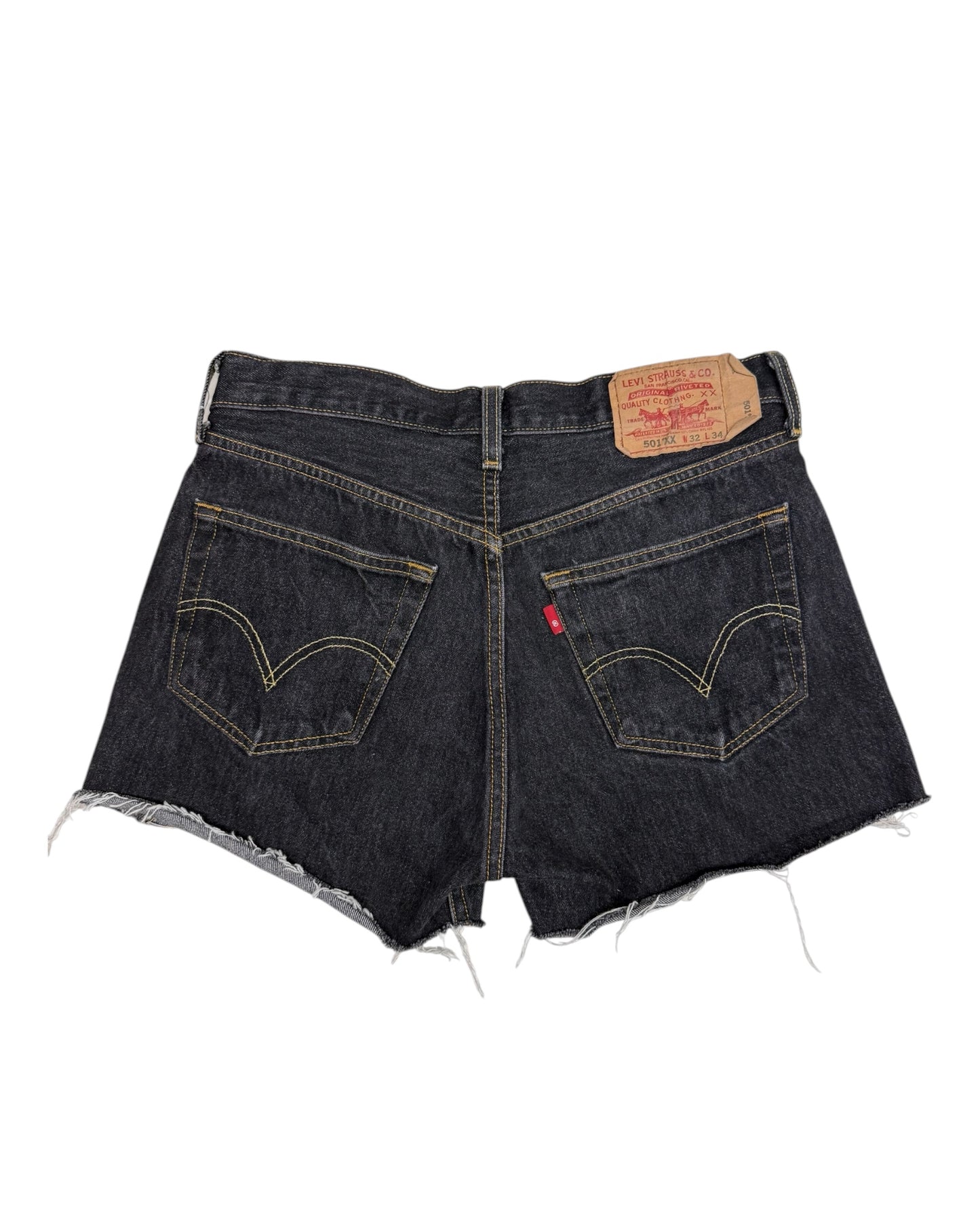 Black 90s Levi's 501 Shorts