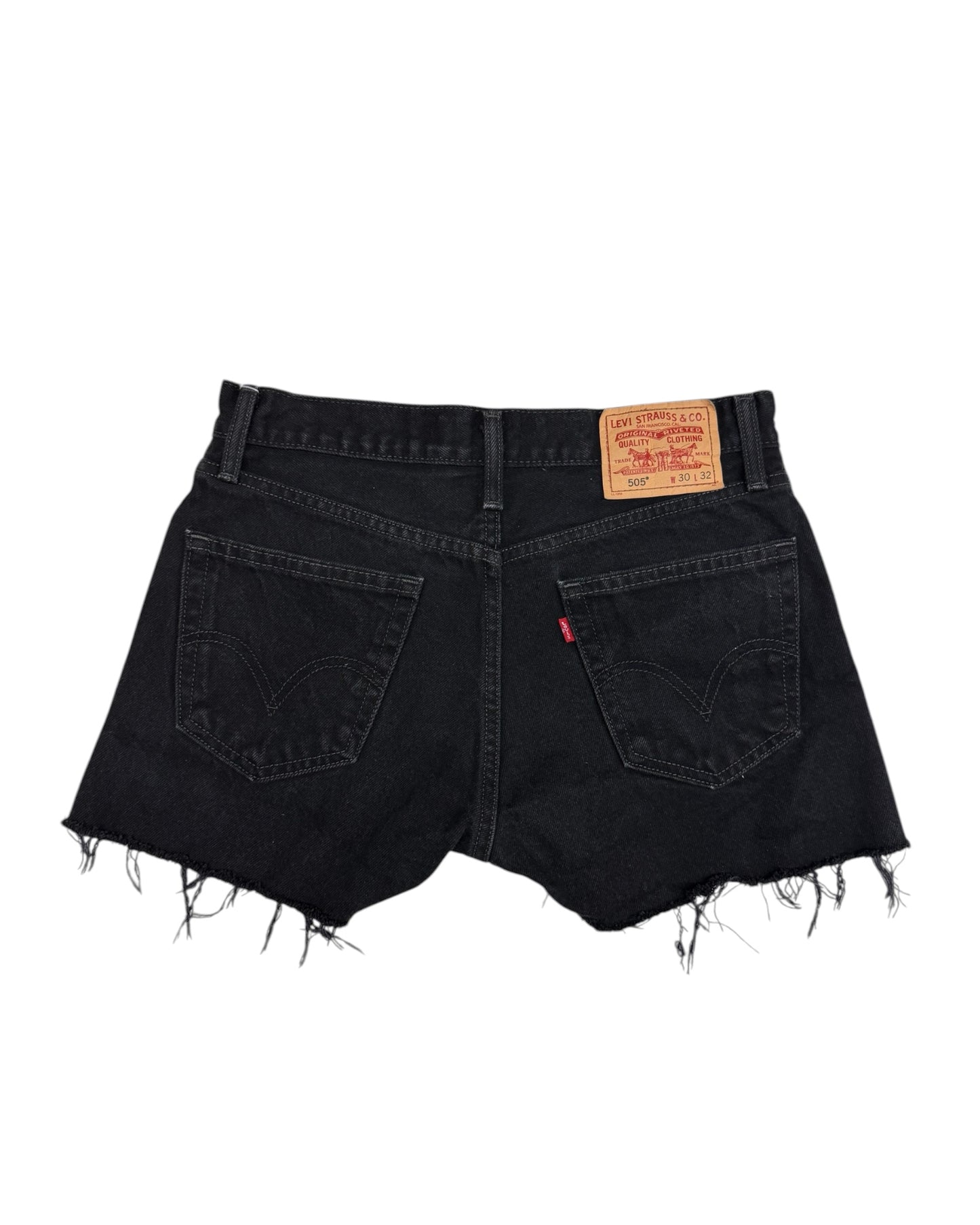 Black 90s Levi's 501 Shorts