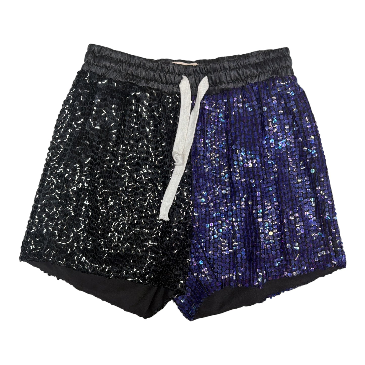 Vintage Sequin Split Shorts