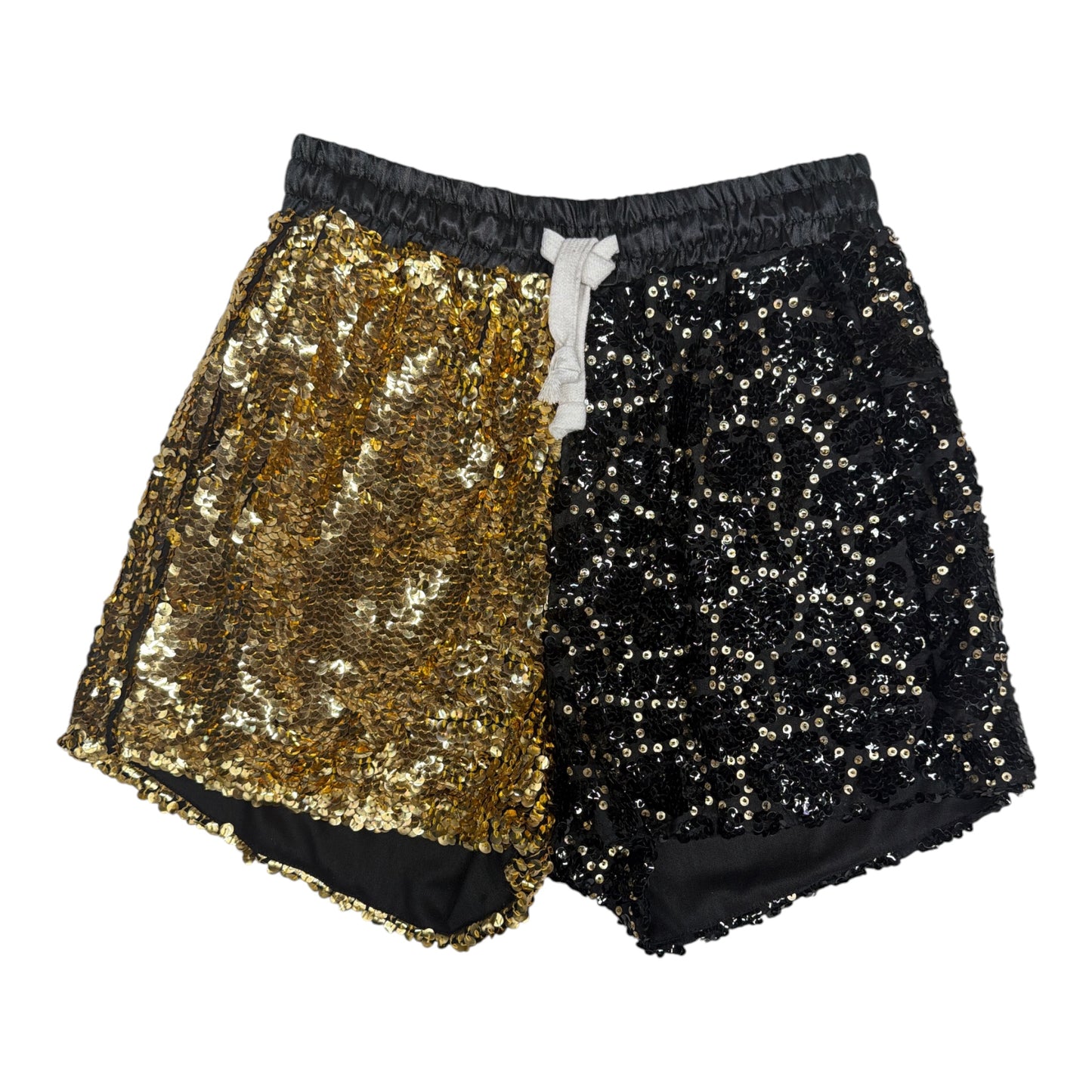 Vintage Sequin Split Shorts