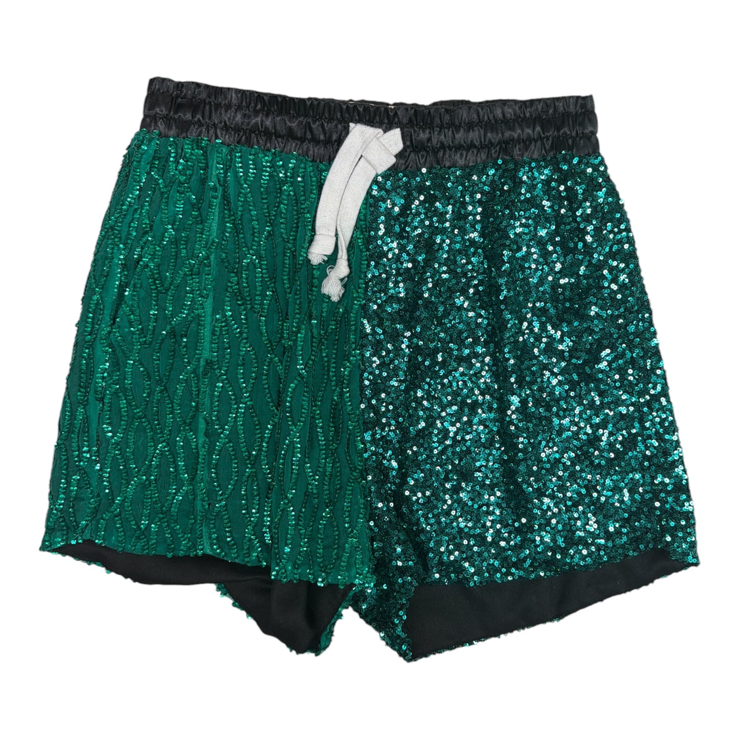 Vintage Sequin Split Shorts