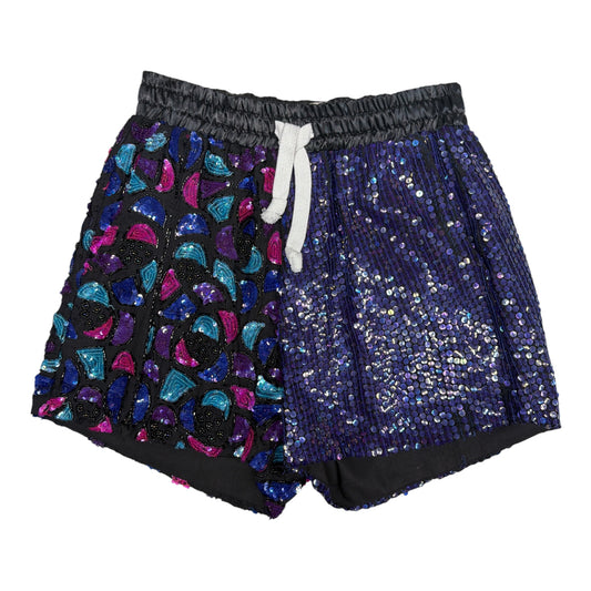 Vintage Split Sequin Shorts