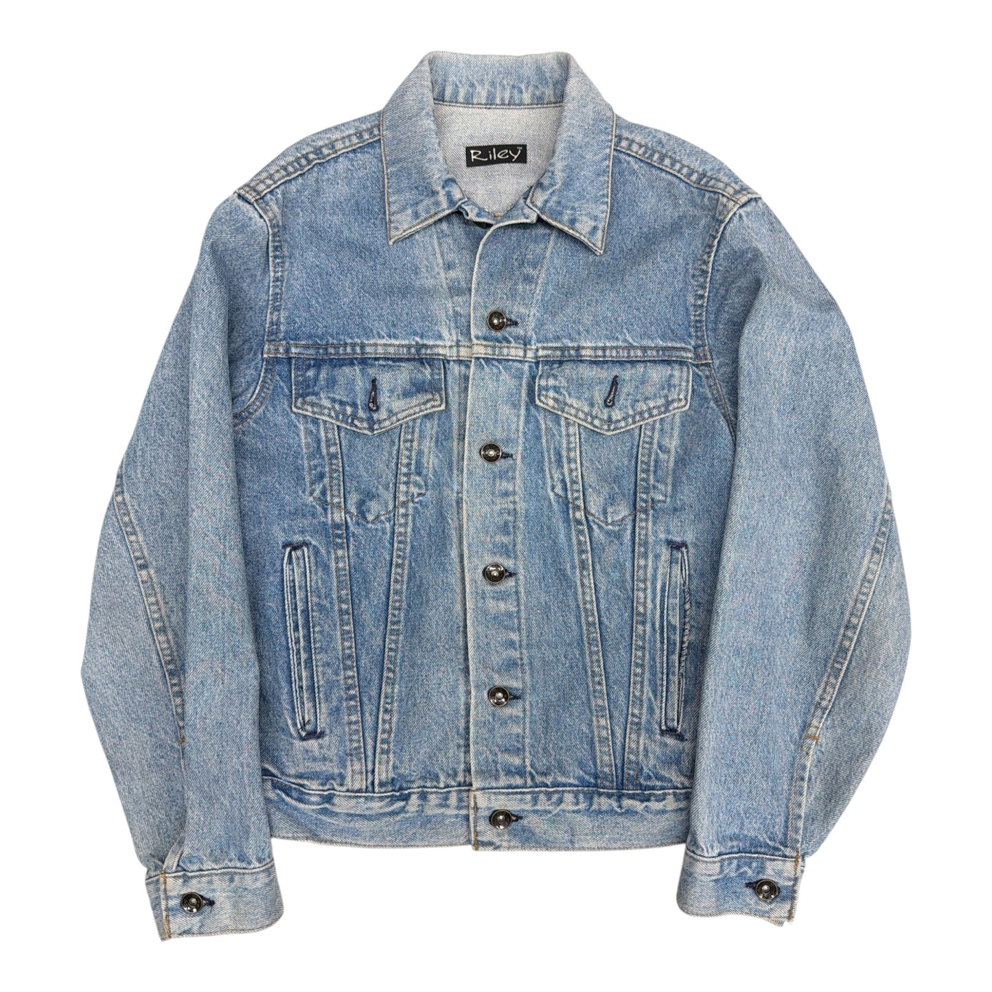 Peace and Love Denim Trucker Jacket
