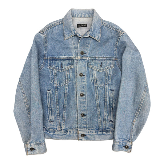 Peace and Love Denim Trucker Jacket