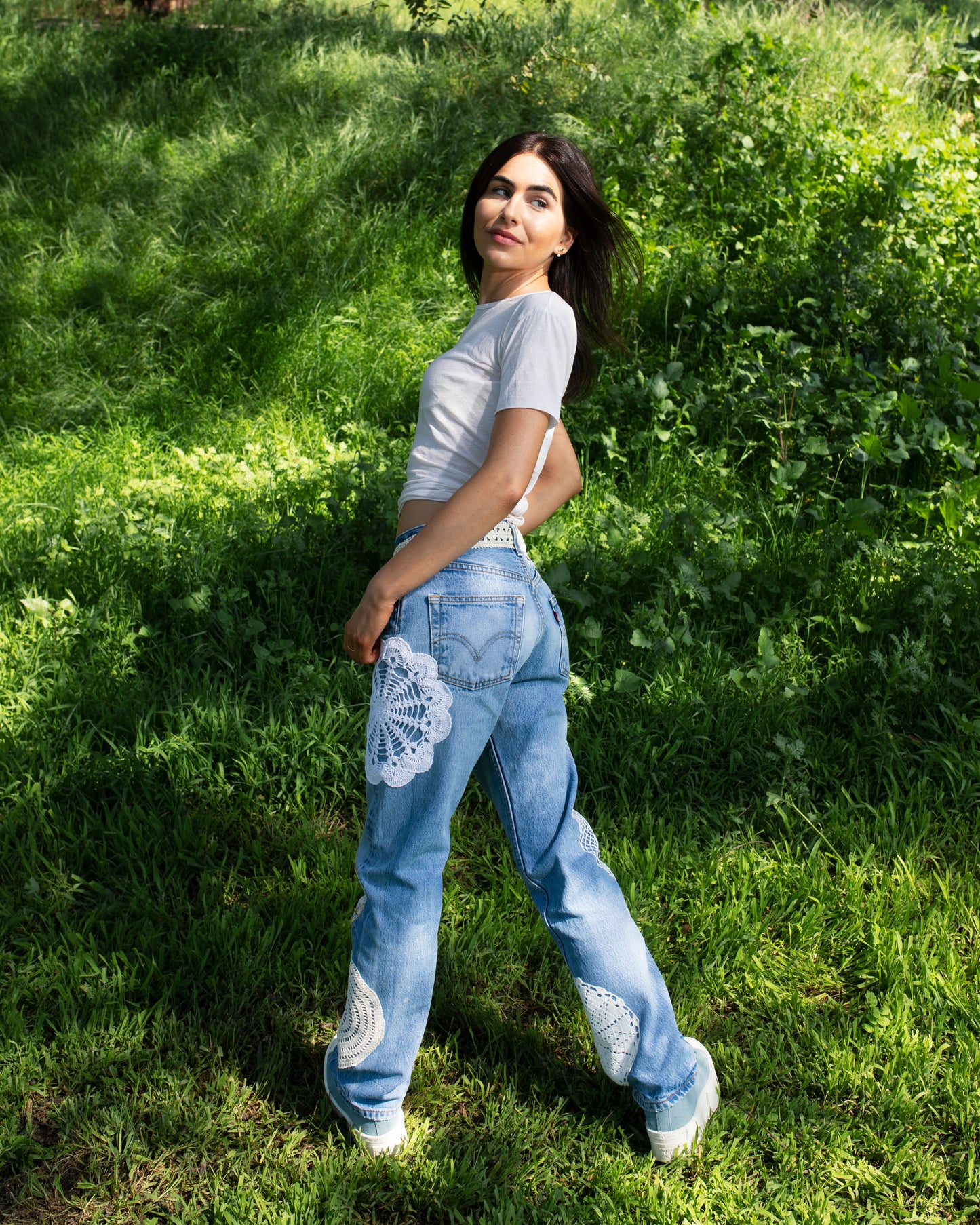 Lacework Jean