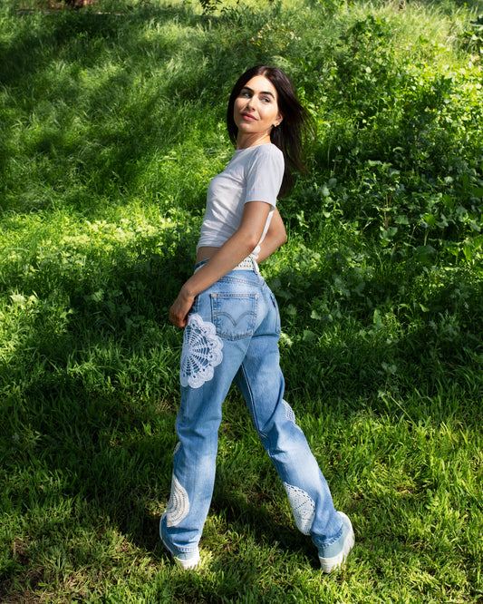 Lacework Jean