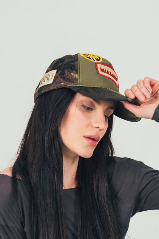 Camo All Patched Up Trucker Hat
