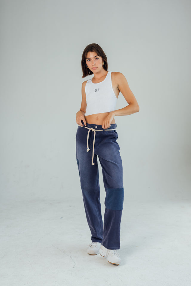 Purple Indigo Workwear Pants