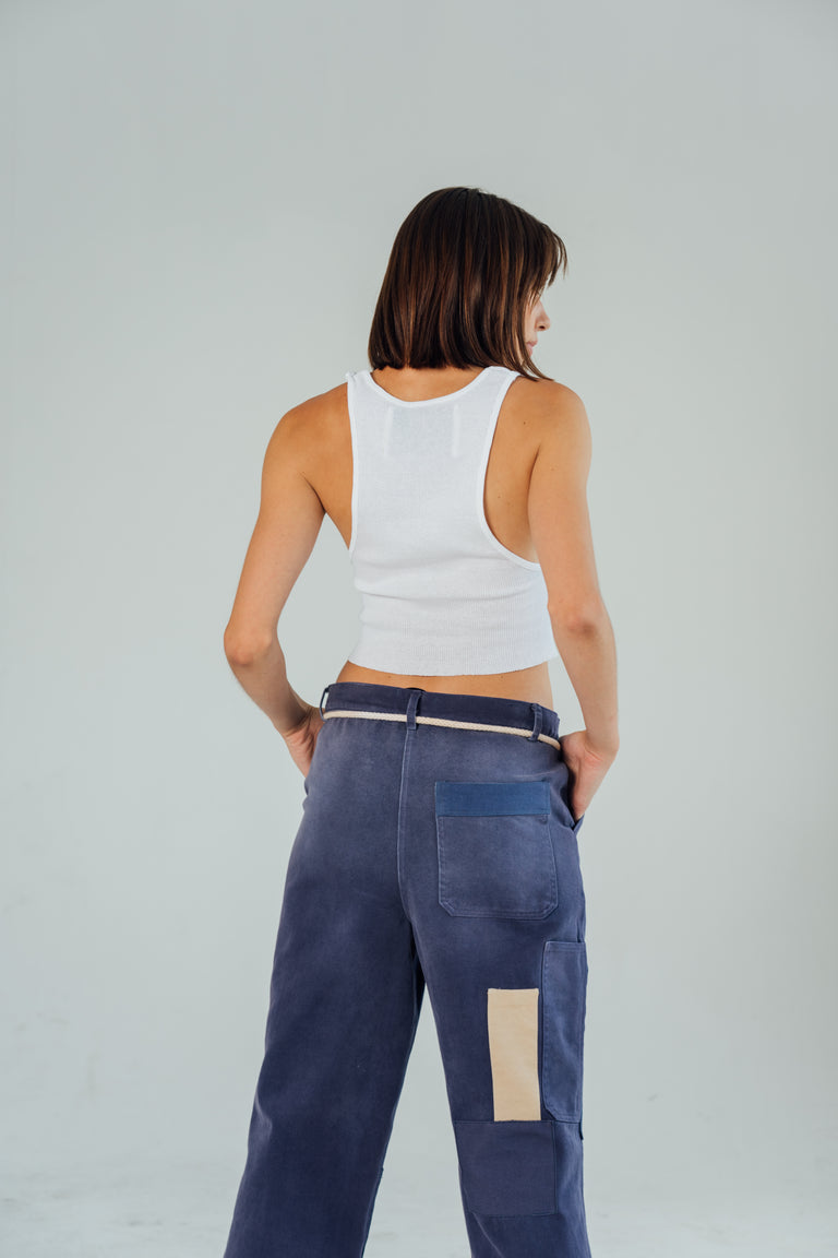 Purple Indigo Workwear Pants