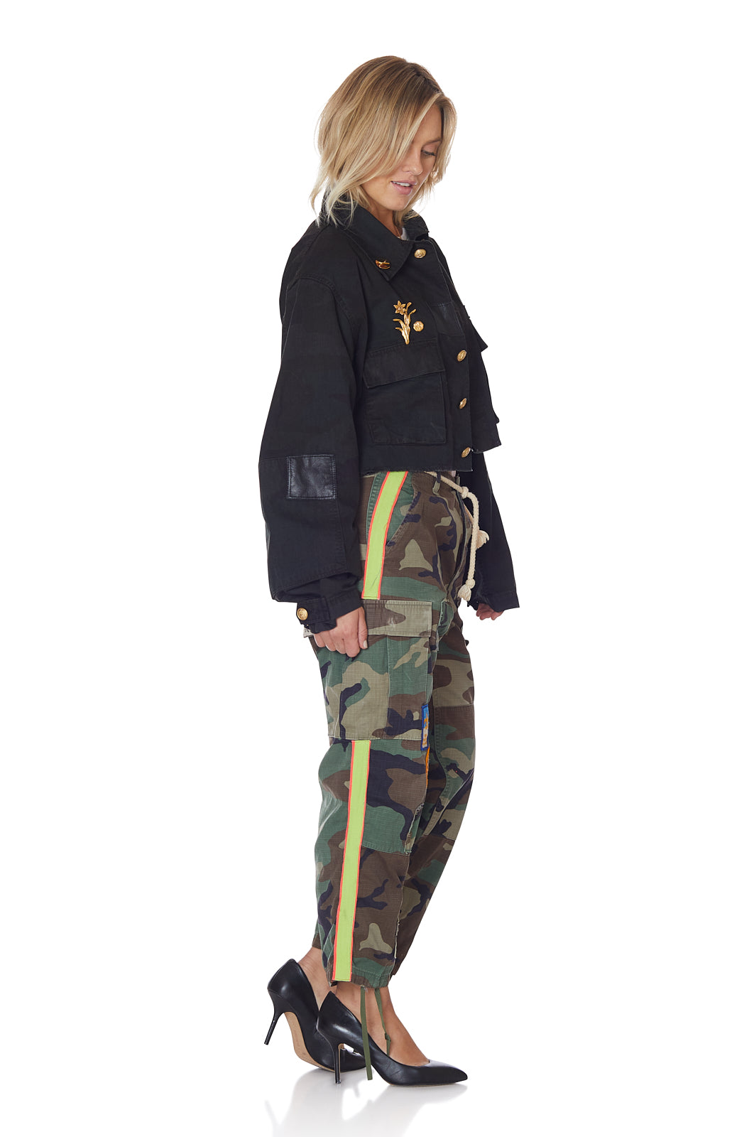 Twilight Camo Jacket with Pins