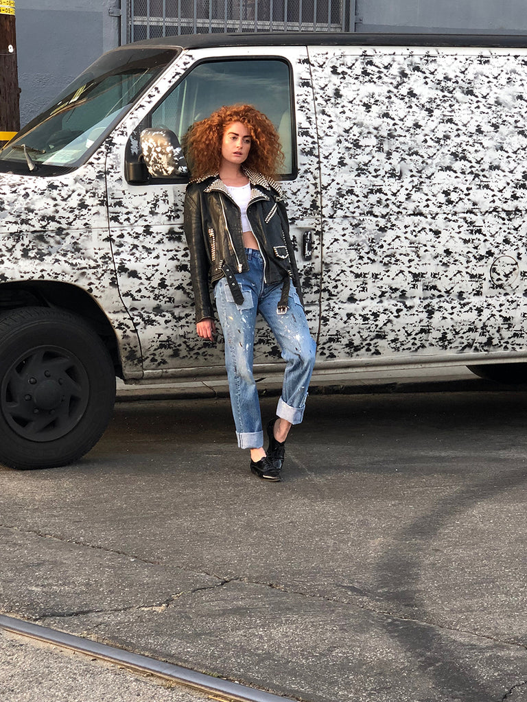 Custom Moto Leather Jacket