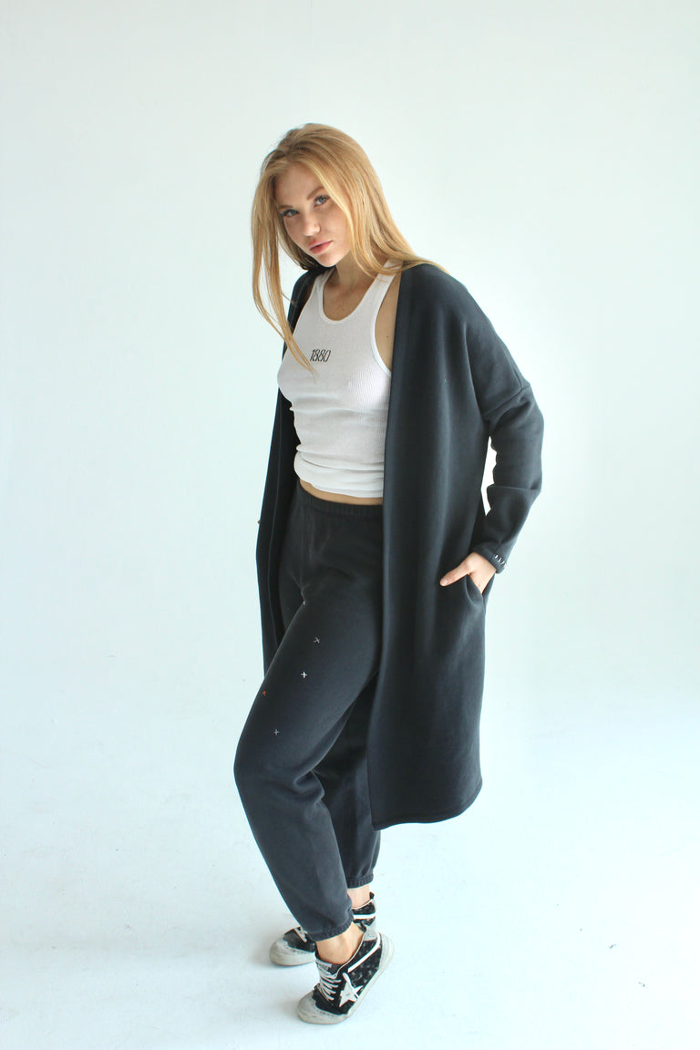 Vintage Black Eagle Duster