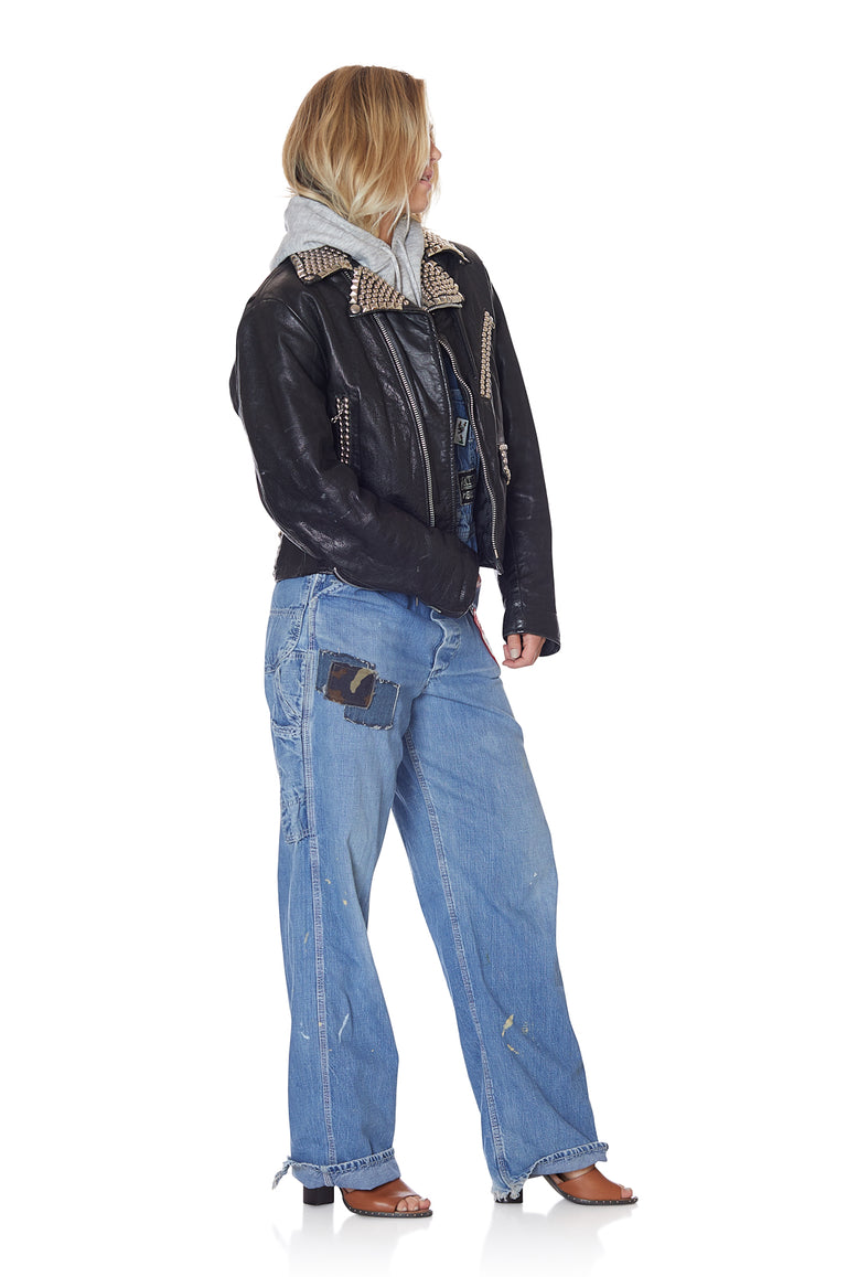 Custom Moto Leather Jacket